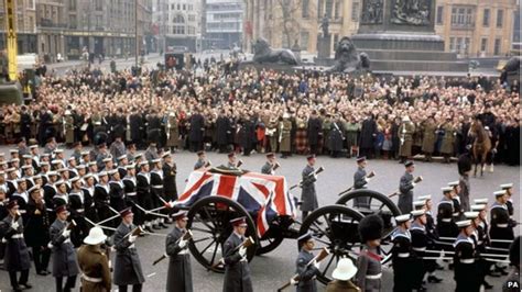 death and state funeral of winston churchill
